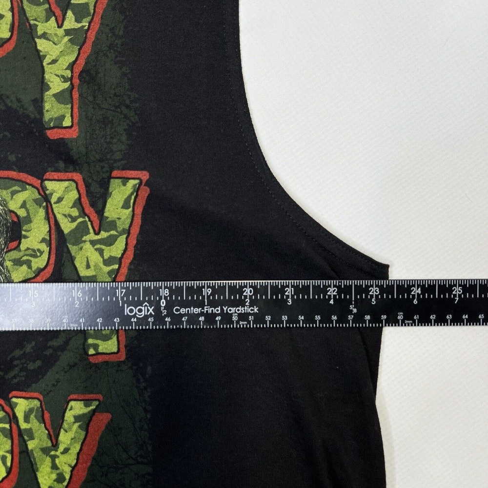 Duck Dynasty Shirt XL Men’s Black Sleeveless Happy Outdoor Casual Cotton 2013 - Picture 3 of 6